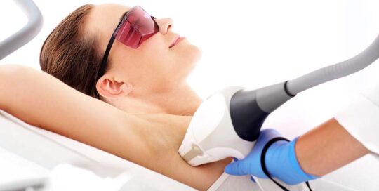 photo of hair removal treatment