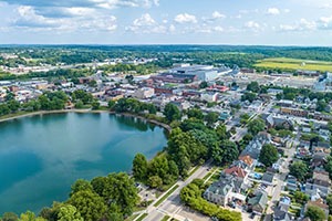 medina ohio gazebo on the square