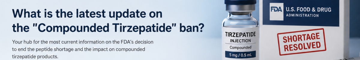 tirzepatide ban update WADA just added (mounjaro) to the 2026 Monitoring Program FDA BANS Compounded Tirzepatide! Now